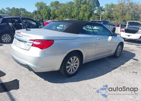 2011 Chrysler 200 Touring из США, поврежденный, VIN 1C3BC2EGXBN531587